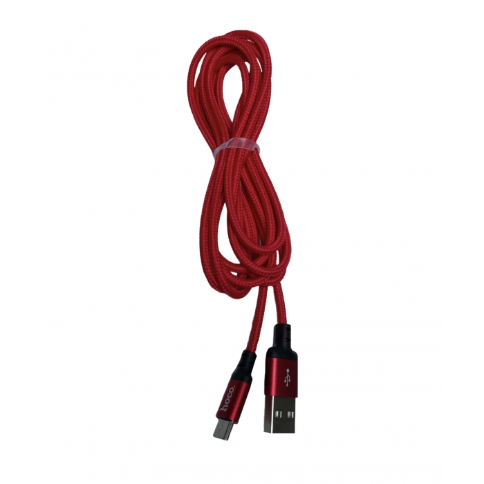 Кабель USB - Micro USB HOCO X14 2A 1m красный