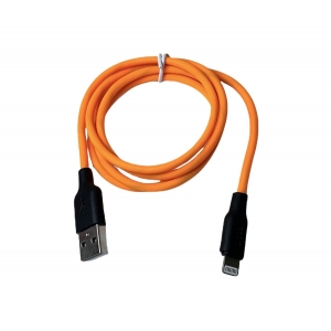 USB кабель Lightning HOCO X21 PLUS 1м оранжевый