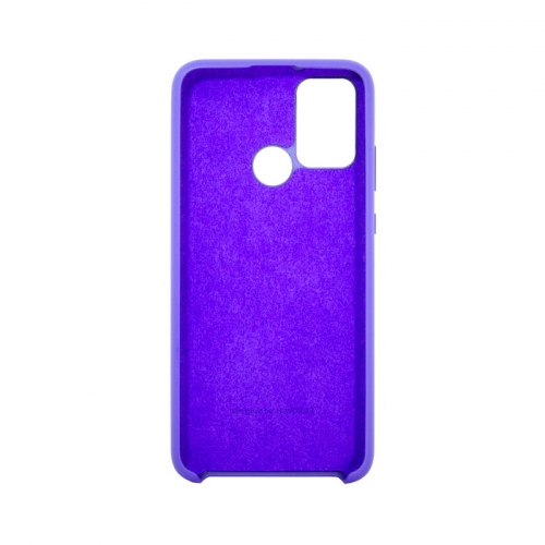 Накладка Silicone Case для Huawei Honor 9A/Y6P (2020) фиолетовая