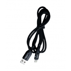 USB кабель Lightning HOCO X13 1м черный