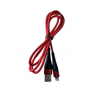 USB кабель Lightning Borofone BX32 1м красный