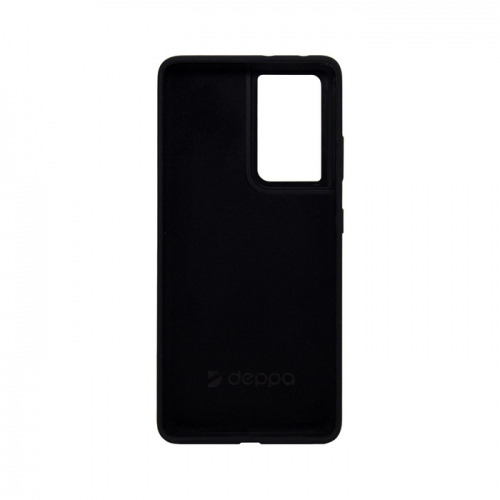 Накладка Deppa Liquid Silicon Pro 870011 для Samsung S21 Ultra/G998B черная