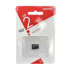 MicroSD 2GB Smartbuy SB2GBSD-01