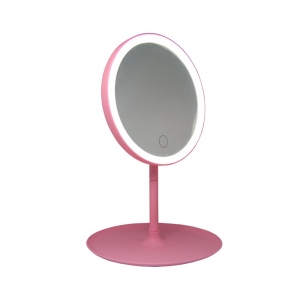 Зеркало с подсветкой на стойке Model: 809 (розовое)