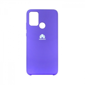 Накладка Silicone Case для Huawei Honor 9A/Y6P (2020) фиолетовая